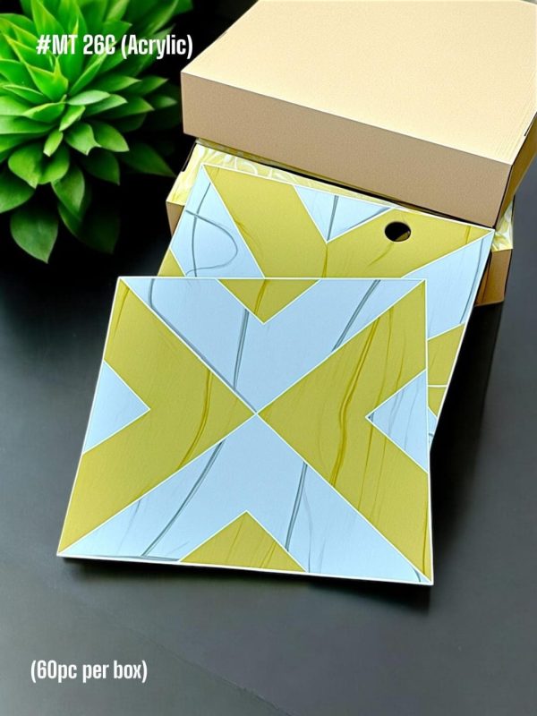 GLASS MOSAIC TILES WITH GLASS