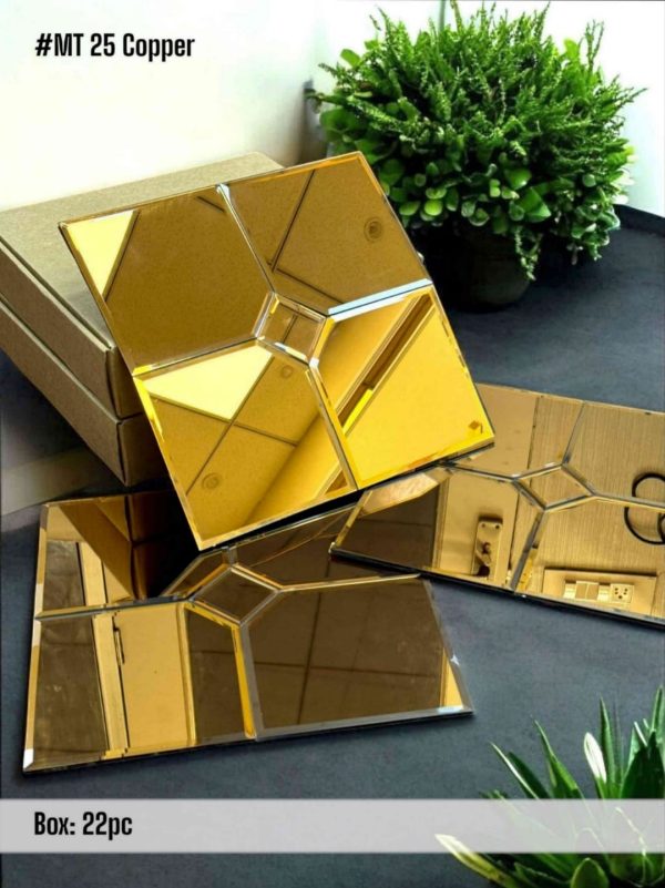 GLASS MOSAIC TILES WITH GLASS